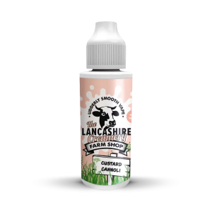 Lancashire Creamery - Custard Cannoli - 120ml Shortfill