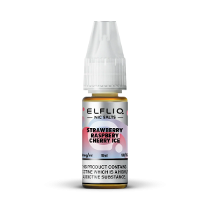 Elfliq - Strawberry Raspberry Cherry Ice - 10ml Nic Salt