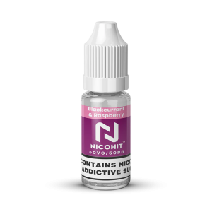 Nicohit - Blackcurrant & Raspberry - 10ml 50/50