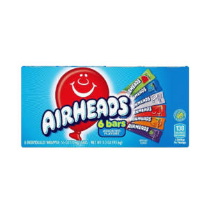 Airheads - Assorted Flavours - (93.6g) - 6PK
