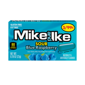 Mike & Ike - Sour Blue Raspberry - (22g)